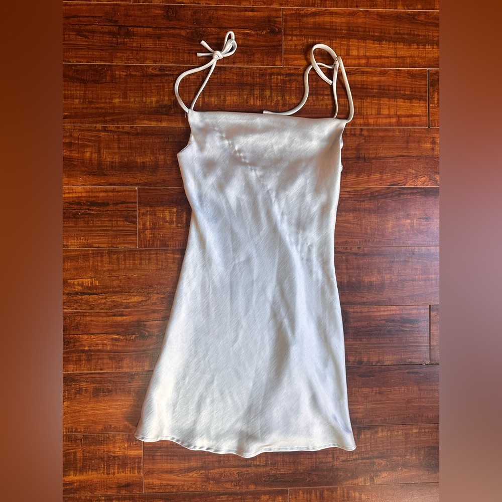 Fashion Nova White Slip Dress